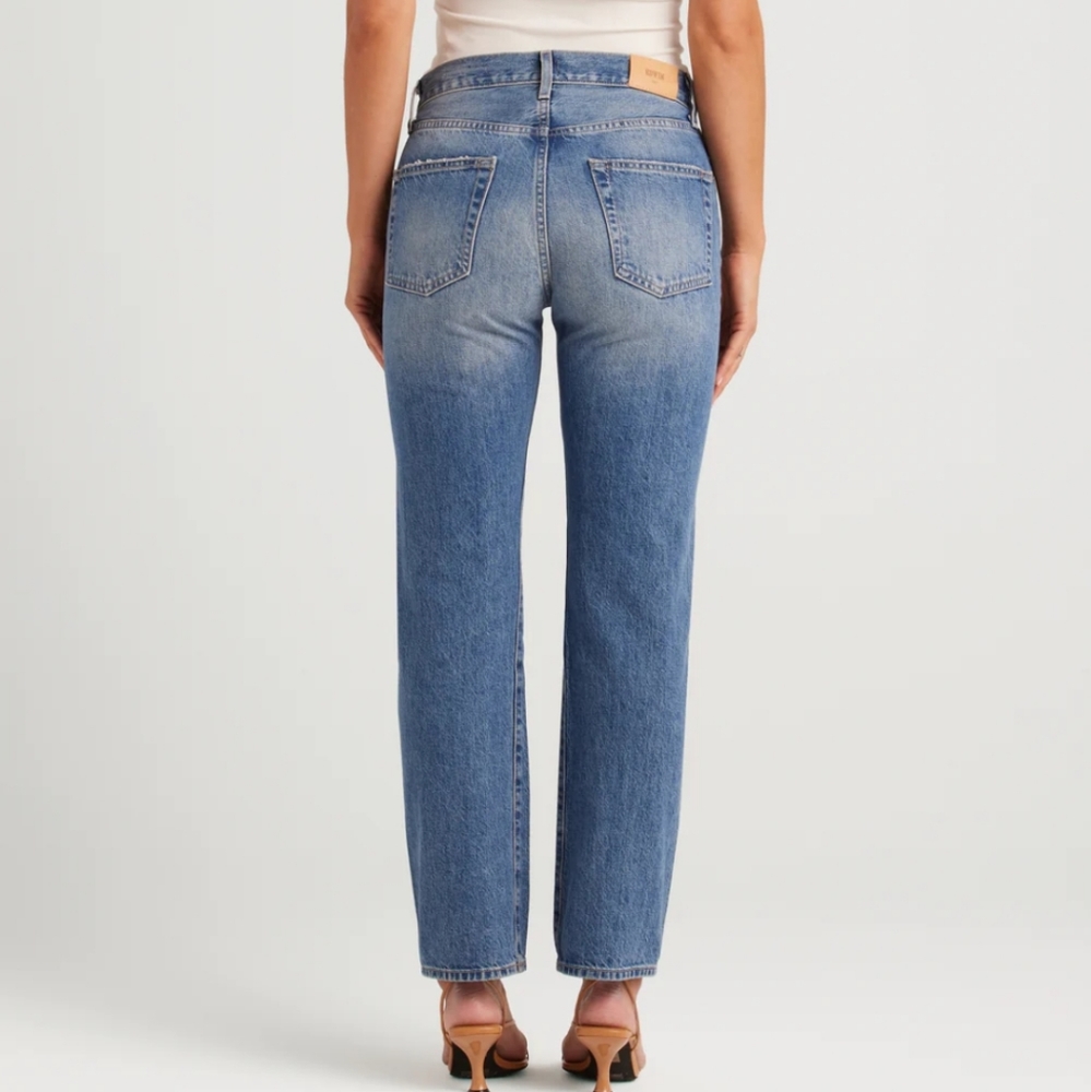 Edwin Tash Premium Denim 24 classic blue straight Leg jeans 100% cotton - Picture 3 of 11